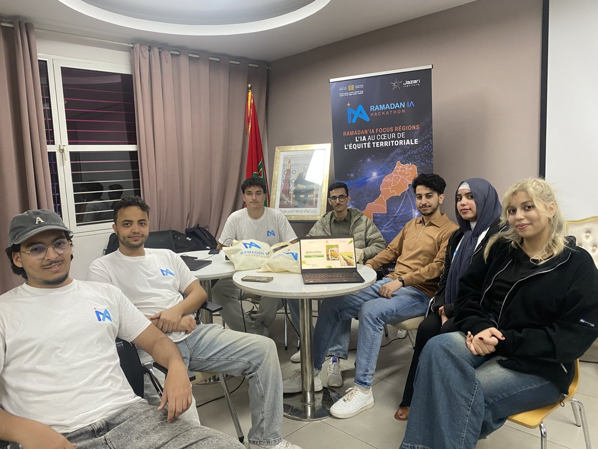 The team at the Ramadan IA Agadir round